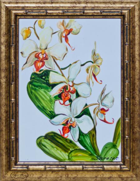 Орхидея, 25х40 см